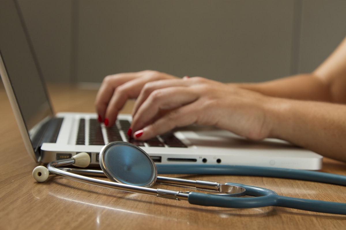 Doctor consultation in a modern clinic